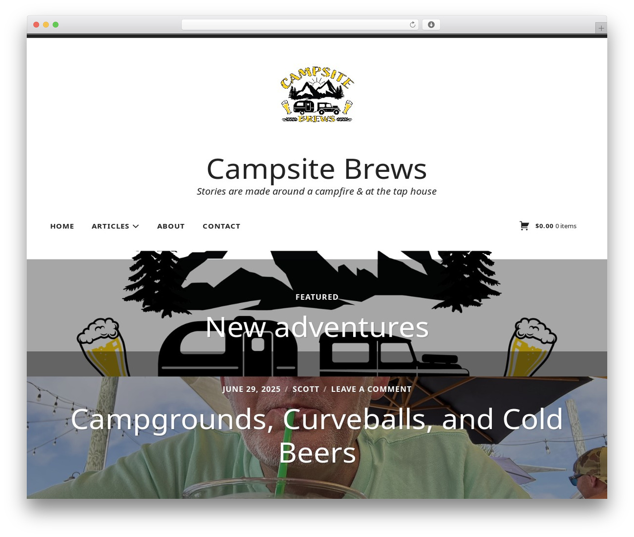 Radcliffe 2 premium WordPress theme - campsitebrews.com Radcliffe 2 premium WordPress theme - campsitebrews.com