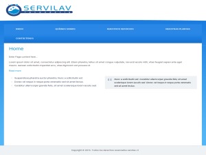 servilav theme WordPress by Emprende Ideas