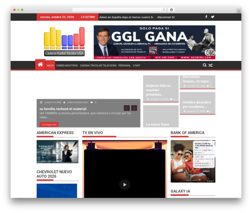 Channel Widget for telegram (tgchannel) free WordPress plugin - cadenaradialtricolor.com
