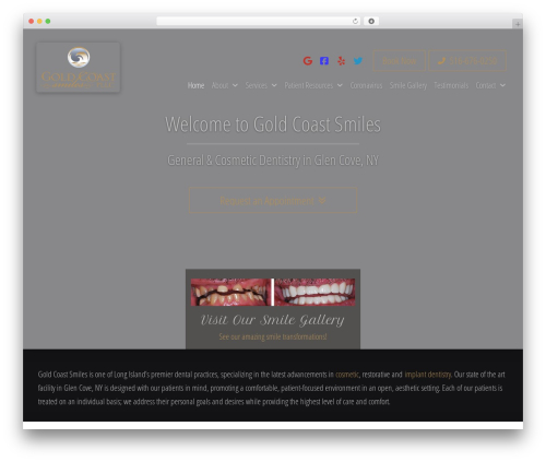 Theme WordPress Pro - goldcoastsmilesli.com