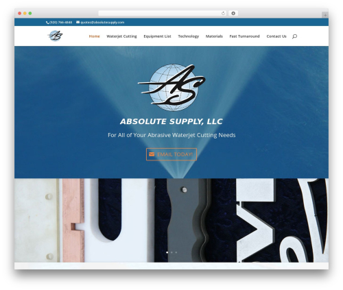 Theme WordPress absolute - absolutesupply.com