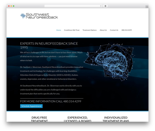 Theme WordPress Hello Pro - southwestneurofeedback.com