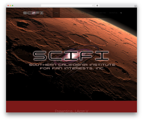 Theme WordPress Supernova - Multi-Purpose Theme - scifiinc.org
