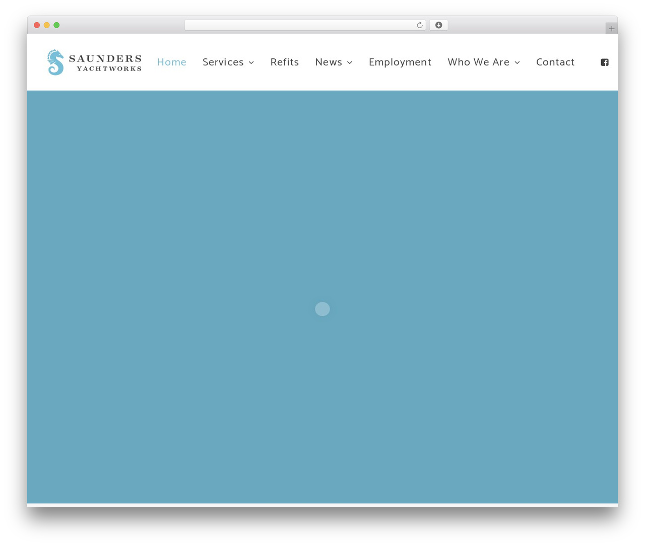Uncode WordPress website theme - saundersyacht.com