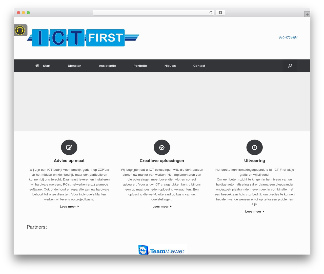 Vantage WordPress theme - ictfirst.nl