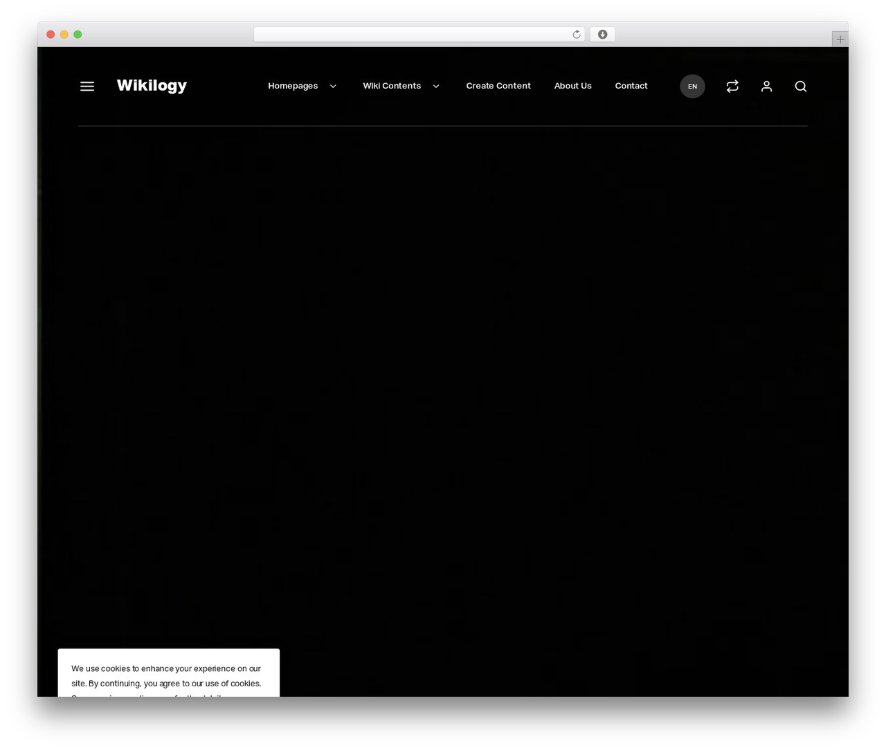 WordPress theme Wikilogy - demo.gloriathemes.com/wikilogy/demo