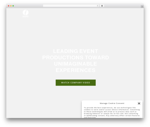 WordPress theme Backbone - backbone-international.com
