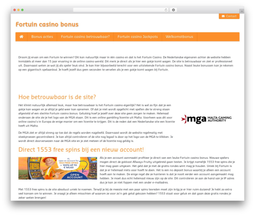 WordPress theme Brabtemplate - fortuincasinobonus.com