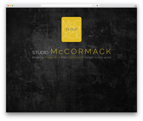 Responsive portfolio pro WordPress plugin - studiomccormack.com