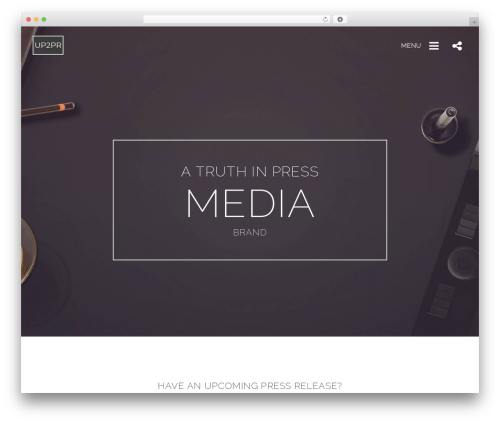 You premium WordPress theme - up2pr.com