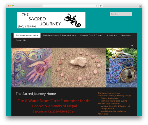 Catch Responsive WordPress theme design - thesacredjourney.biz