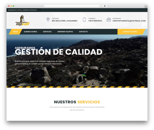 ConstructorOne premium WordPress theme - topcall.cl