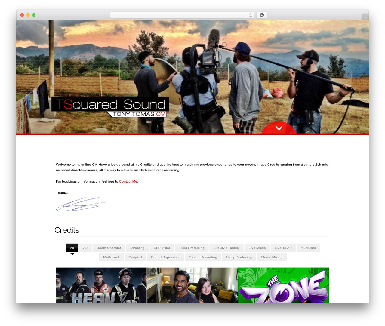 Devine theme WordPress - tsquaredsound.com