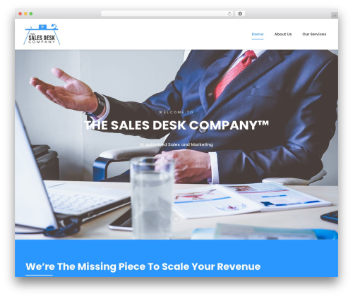 Flexi WordPress theme - thesalesdeskcompany.com