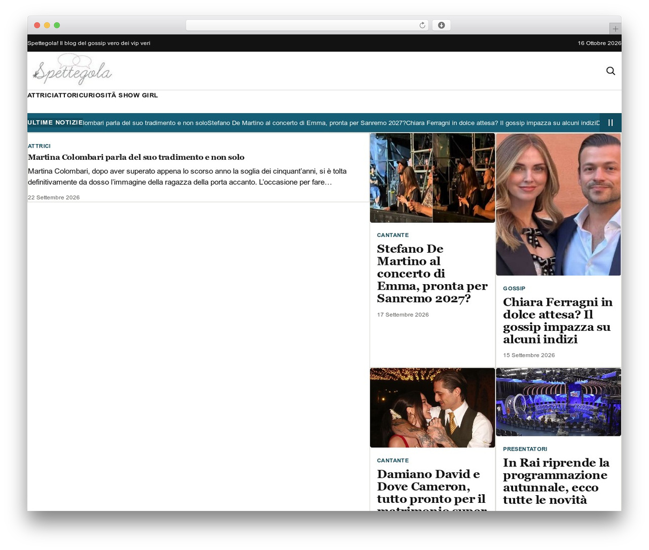 MXDesign Network WordPress blog theme - spettegola.com