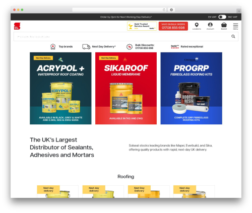Newwave Theme theme WordPress - solseal.co.uk