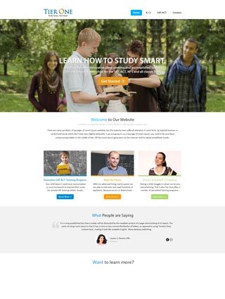 Tierone WordPress theme