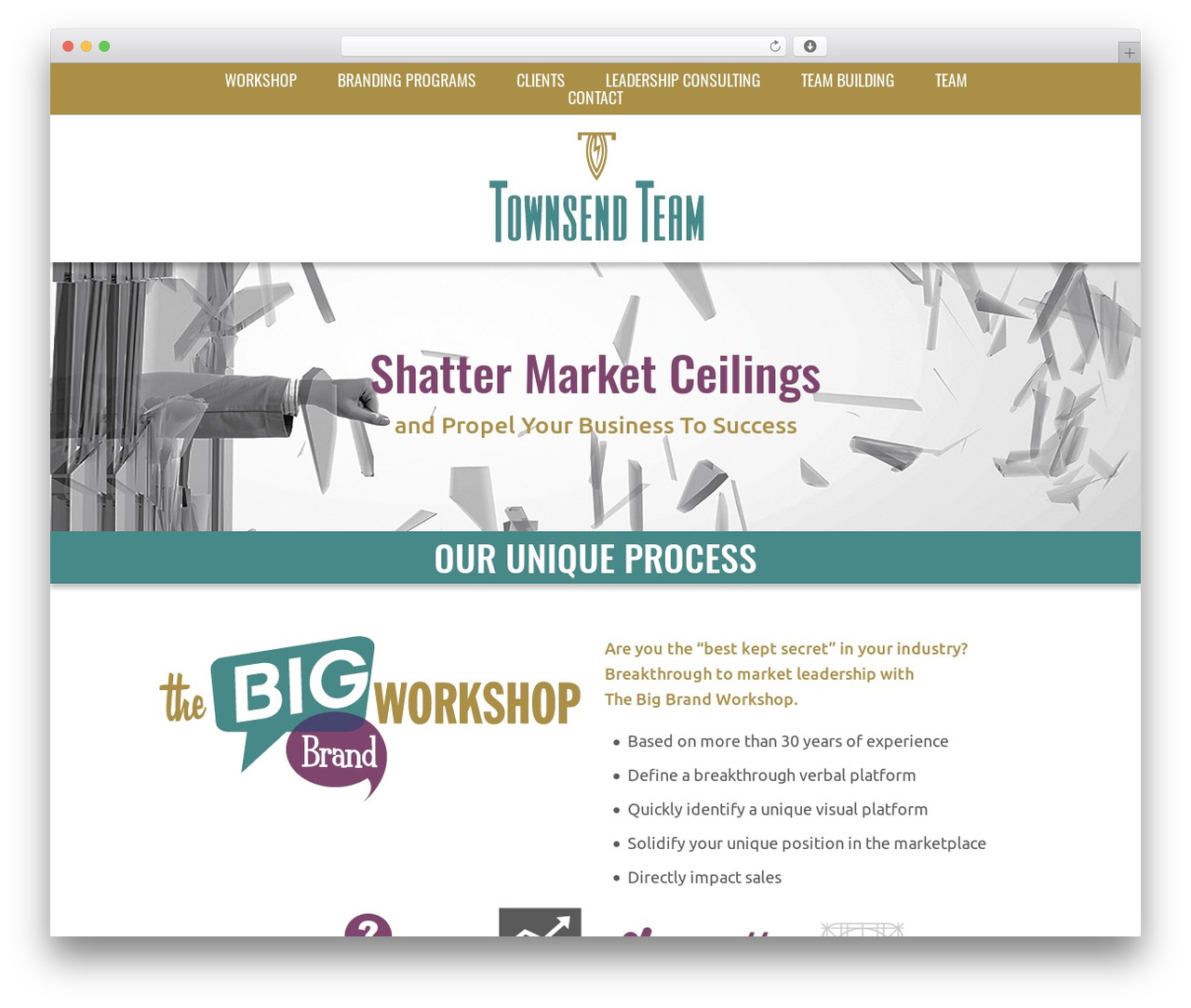 townsend WordPress theme - townsendteam.com