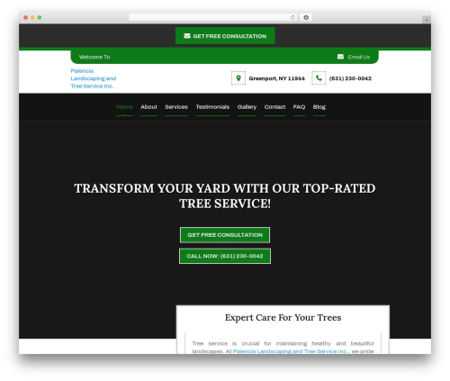 Testimonials hub WordPress plugin - palencialandscaping.com