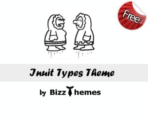 WordPress theme Inuit Types by BizzThemes