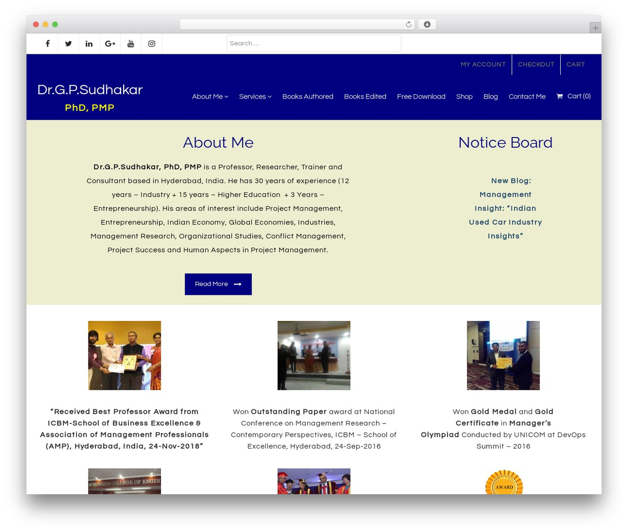 WordPress theme SornaCommerce - gpsudhakar.com