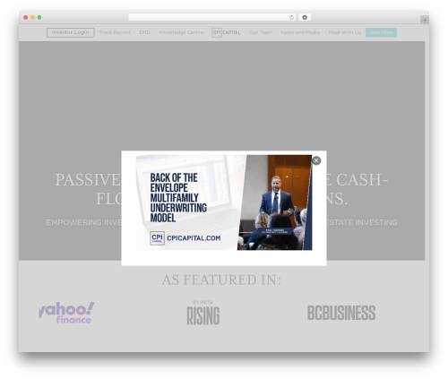 Themify Popup (themify-popup) free WordPress plugin - cpicapital.ca