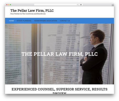 Best WordPress theme Pharmacy - pellarlaw.com