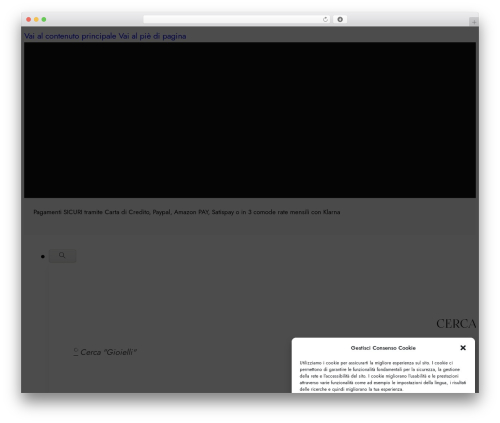 Merchant WordPress plugin - gioielleriacameli.it