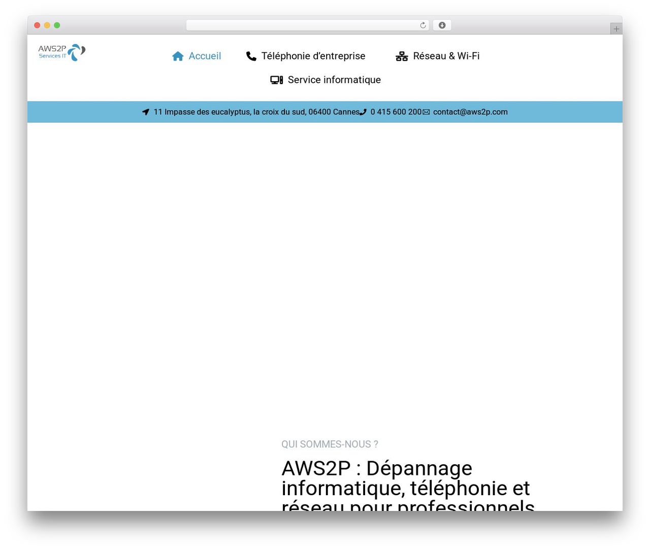 IT-Tech WordPress theme - aws2p.com