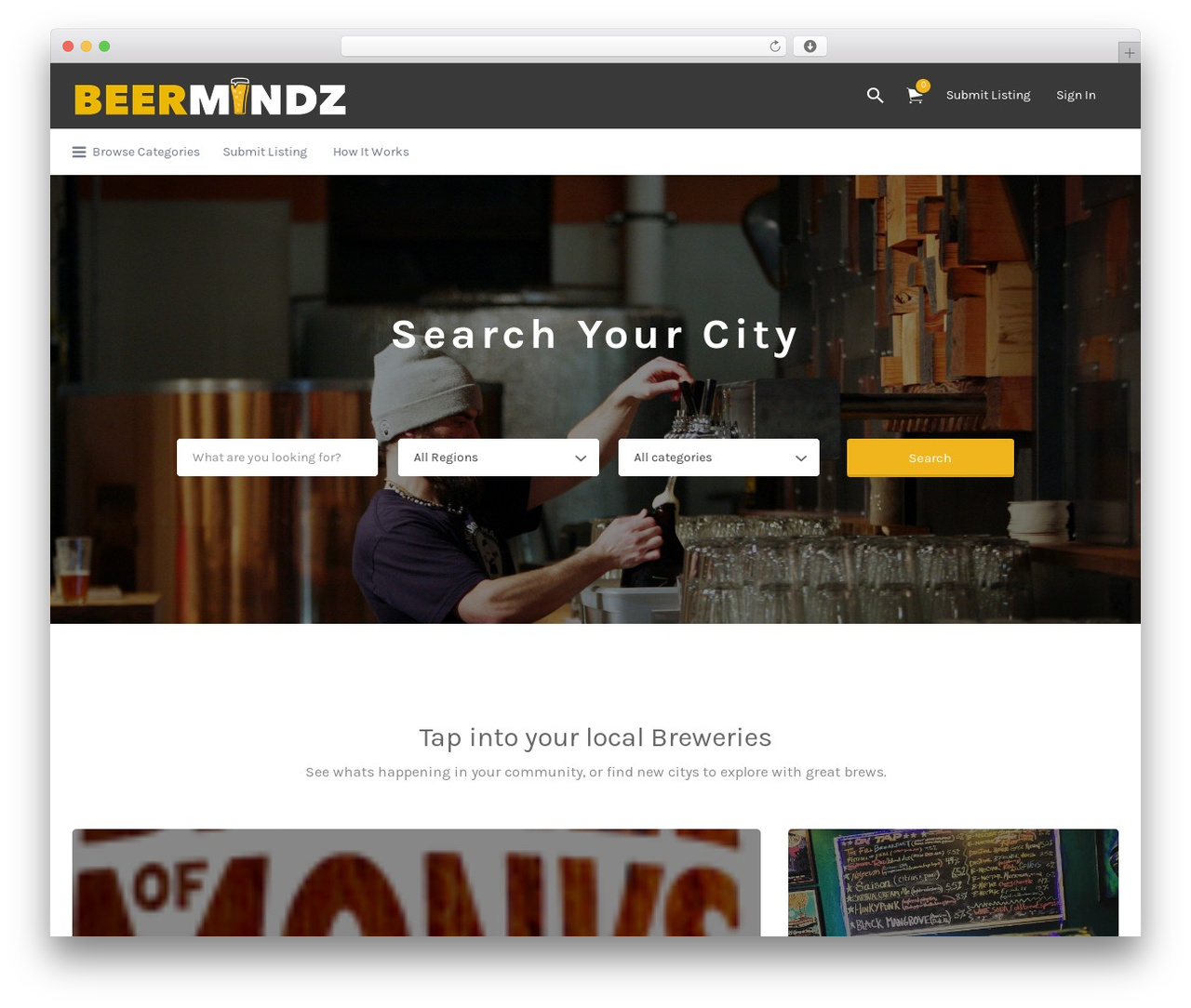 Listify theme WordPress - beermindz.com Listify theme WordPress - beermindz.com
