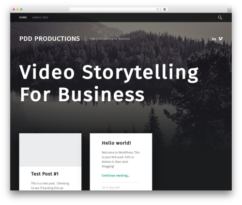 Modern WordPress theme free download - pddonline.com