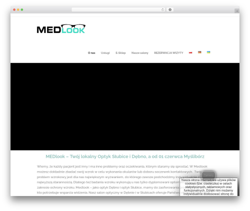 Optometry premium WordPress theme - medlook.pl