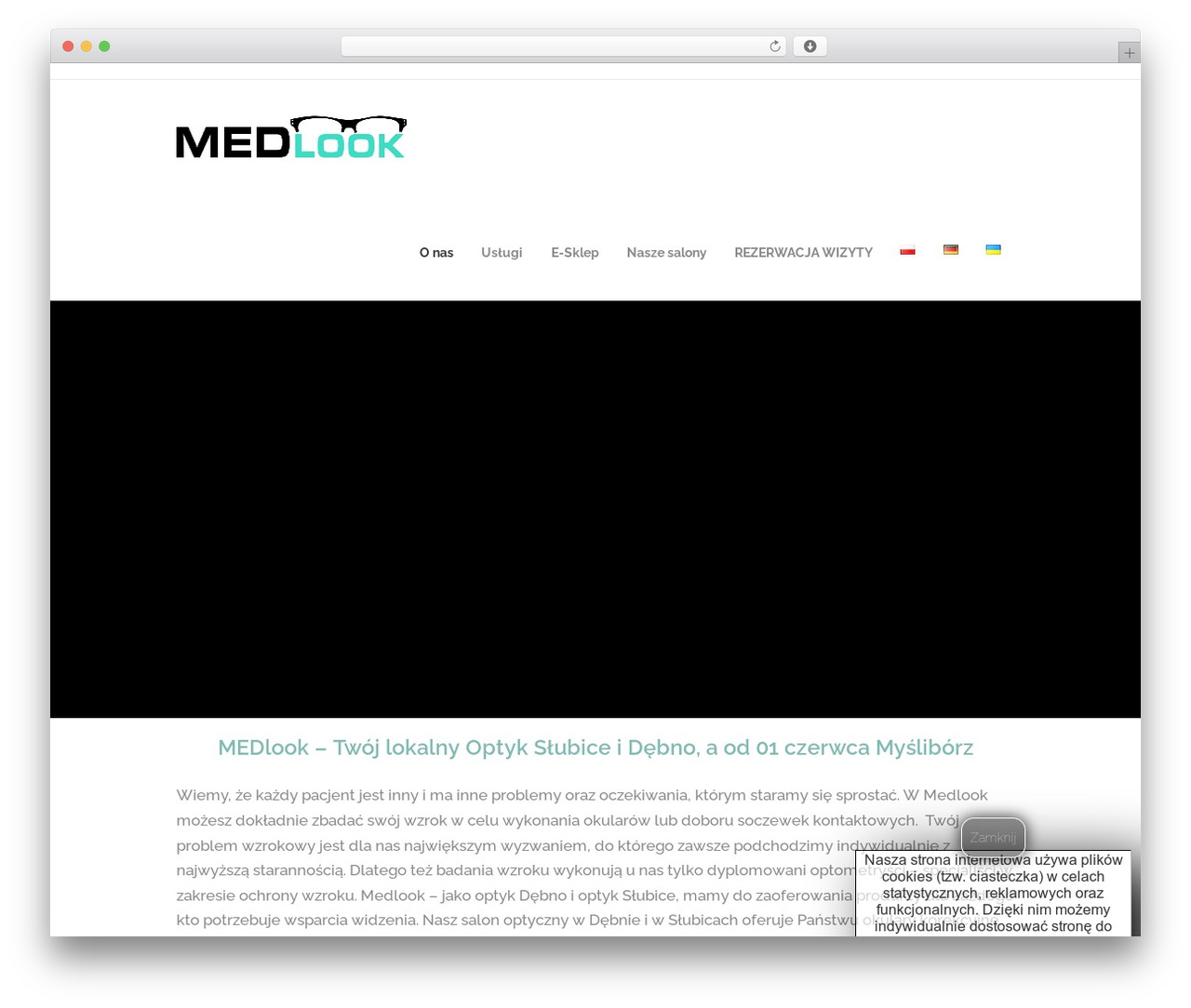 Optometry premium WordPress theme - medlook.pl