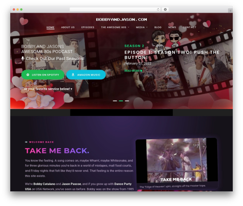 Wp progression player WordPress plugin - bobbyandjason.com