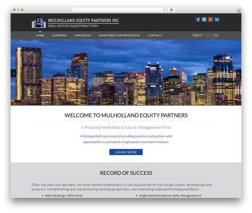 Theme top WordPress theme - mulhollandequity.com
