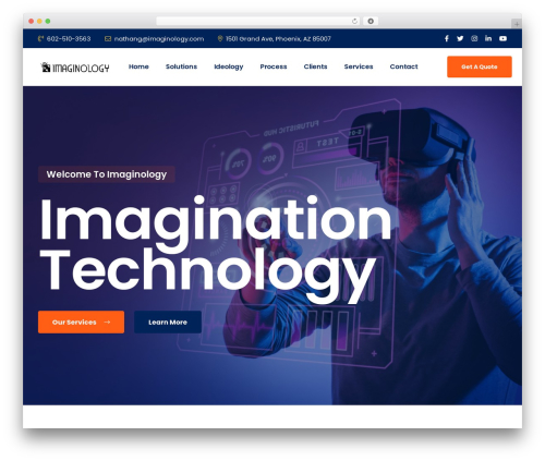 Theme WordPress Dustrix - imaginology.com