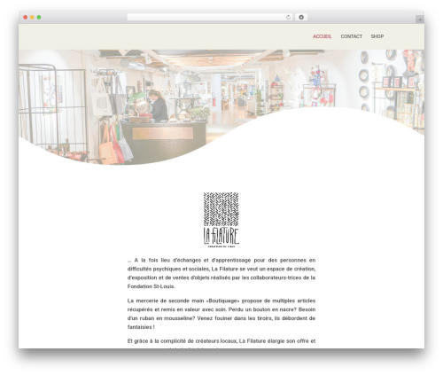 WordPress theme Divi - lafilature-st-louis.ch