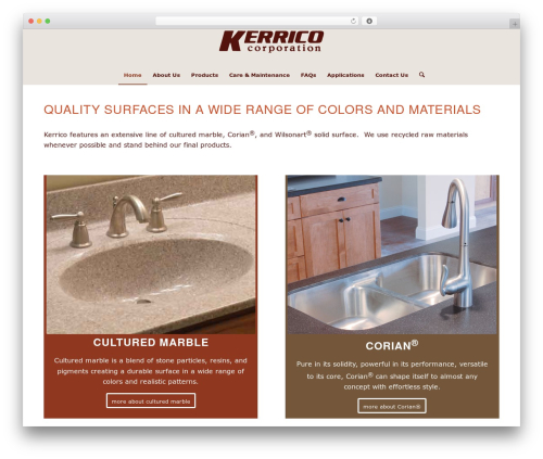 WordPress theme Enfold - kerricocorp.com