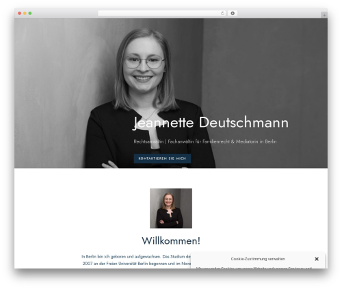 Constructor top WordPress theme - kanzlei-deutschmann.de