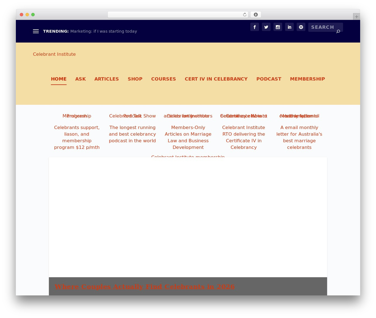 Celebrant Institute 3.2 WordPress website theme - celebrant.institute Celebrant Institute 3.2 WordPress website theme - celebrant.institute
