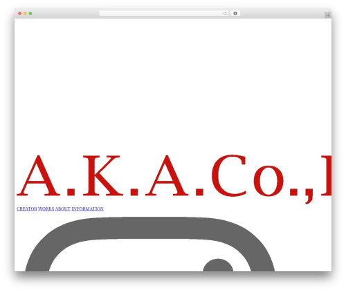 my-theme theme WordPress - akamg.com