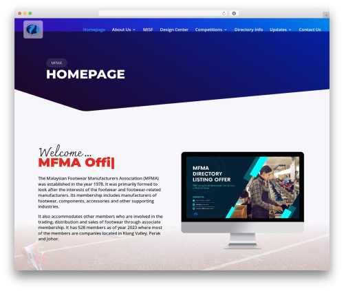 Divi mad menu WordPress plugin - malaysiafootwear.com