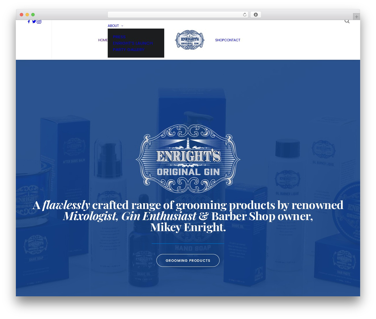 Uncode best WordPress theme - enrightsgincompany.com