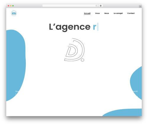 WordPress theme Blomma - detentedigitale.com