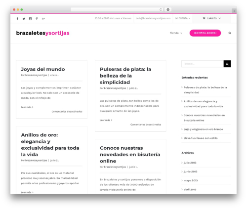 Woocommerce category accordion WordPress plugin - brazaletesysortijas.com