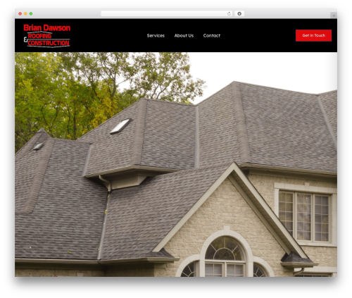 Tenweb builder WordPress plugin - briandawsonroofing.com
