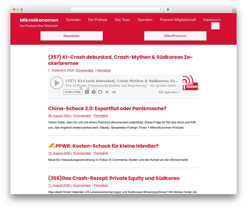 FooTable (footable) free WordPress plugin - mikrooekonomen.de