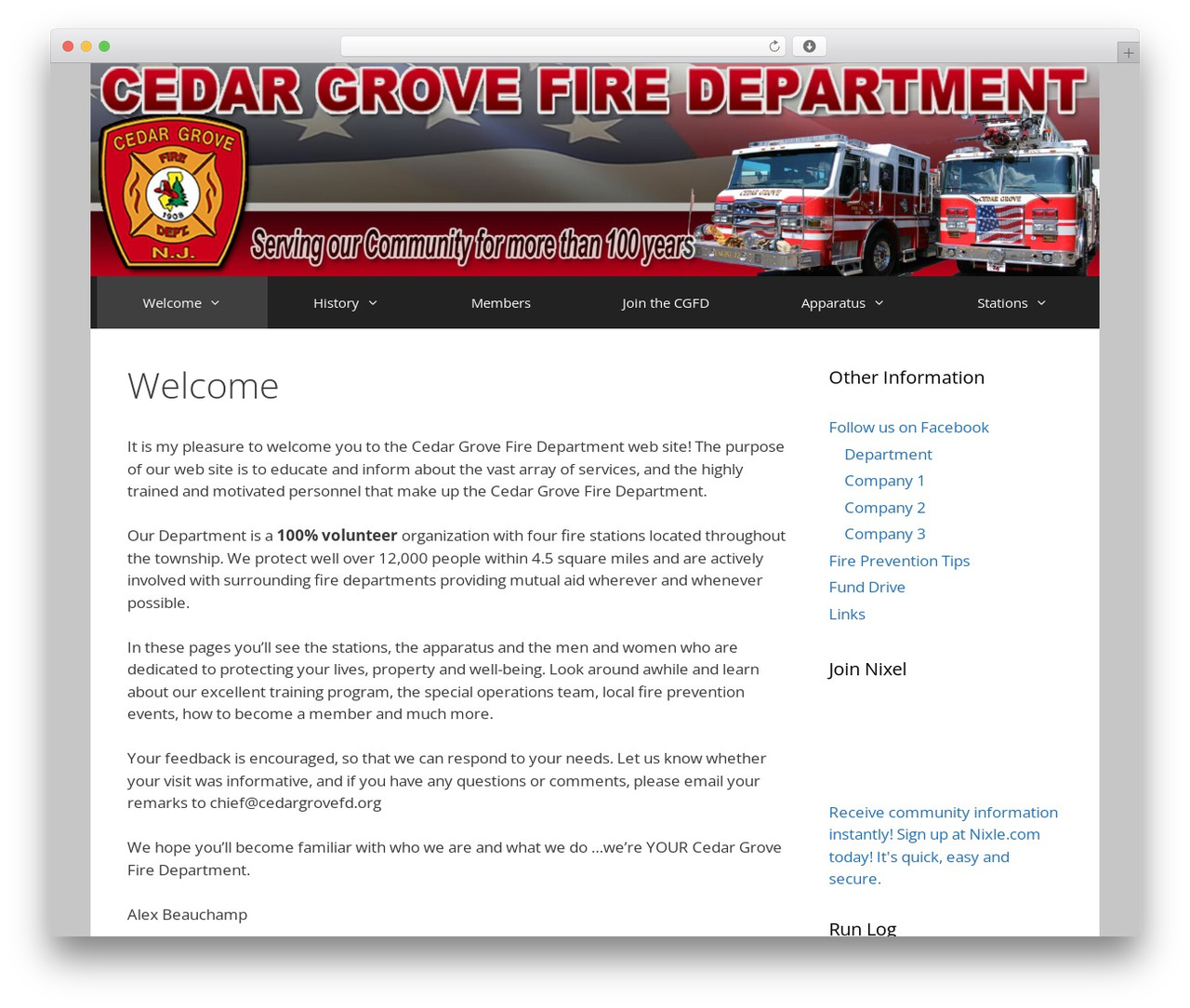 GeneratePress theme WordPress free - cedargrovefd.org