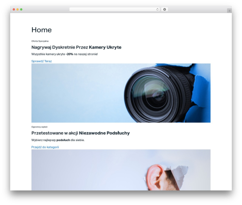 Machic WordPress theme - szpiegowskie.pl