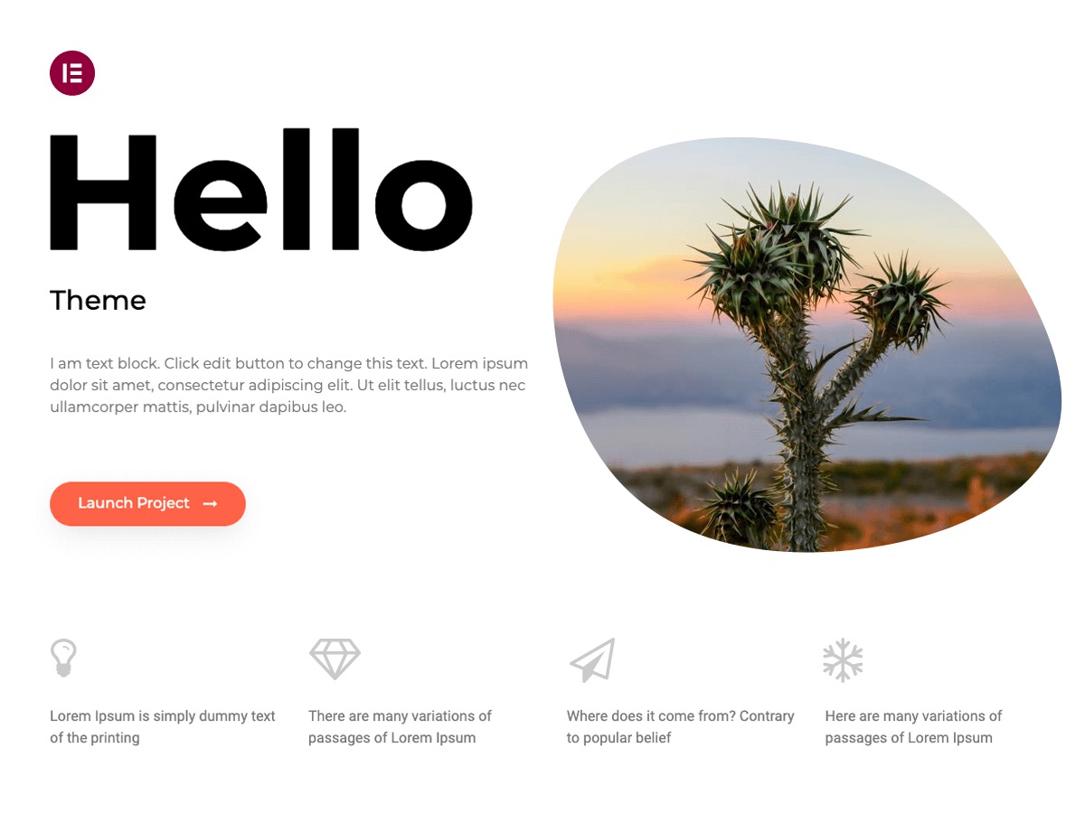 Montecor WordPress theme